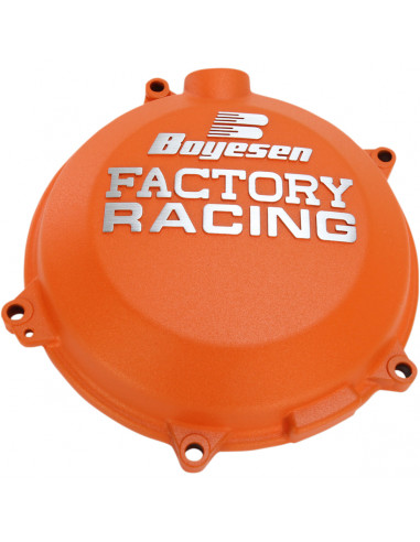 BOYESEN KUPPLUNGSDECKEL FACTORY RACING ALUMINIUM ERSATZ ORANGE