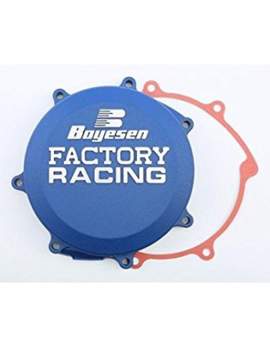 BOYESEN KUPPLUNGSDECKEL FACTORY RACING ALUMINIUM ERSATZ BLAU