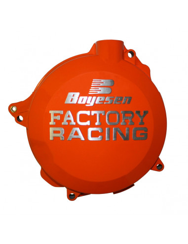 BOYESEN KUPPLUNGSDECKEL FACTORY RACING ALUMINIUM ERSATZ ORANGE