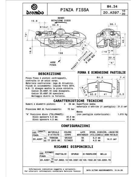 BREMBO Bremssattel Bild 4