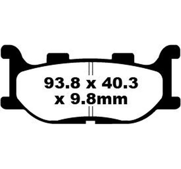 EBC Bremsbeläge & Bremsbacken für YAMAHA YP 400 2005-2013