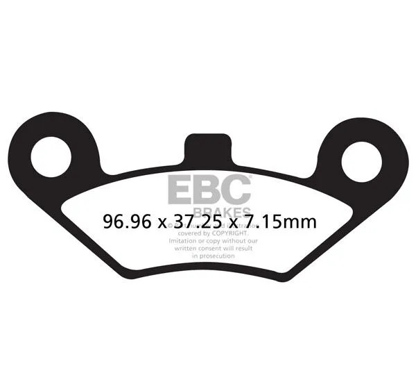 EBC Bremsbeläge & Bremsbacken für CF MOTO CFORCE 400 EFI 4X4 2016-2020