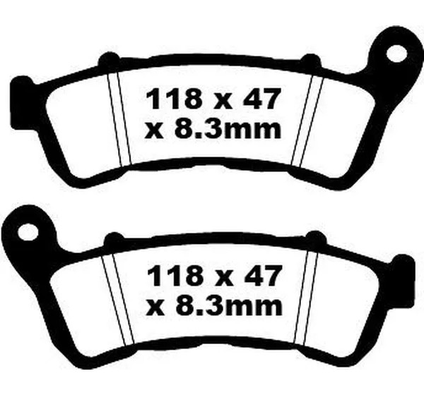 EBC Bremsbeläge & Bremsbacken für HONDA SH 300 I ABS 2008-2014