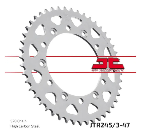 JT SPROCKETS Ritzel & Kettenräder für HONDA XR 200 R 1984-2002