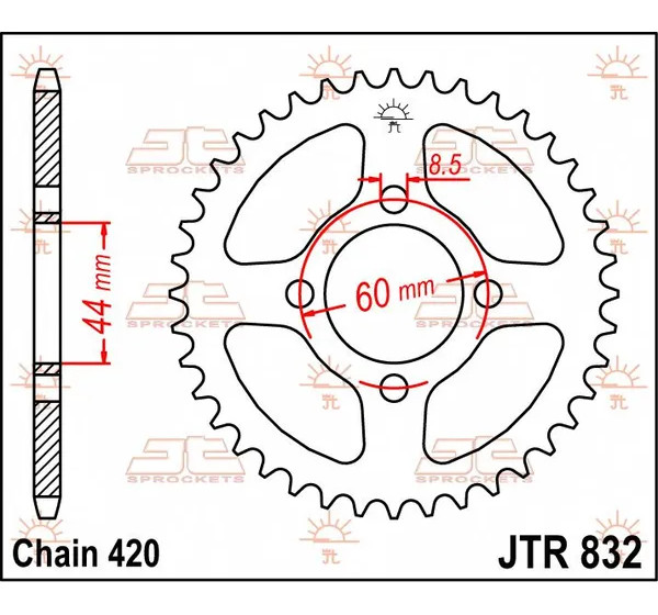 JT SPROCKETS Ritzel & Kettenräder - Detailansicht