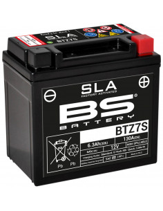 BS BATTERY BATTERIE BTZ7S SLA 12V 130 A