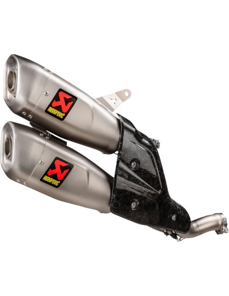 AKRAPOVIC Krümmer & Mittelrohre - Detailansicht