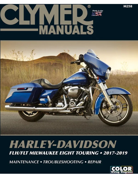 CLYMER Handbücher für Harley Davidson FLHR 1750 2017-2019