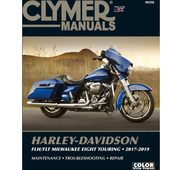 CLYMER Handbücher für Harley Davidson FLHR 1750 2017-2019