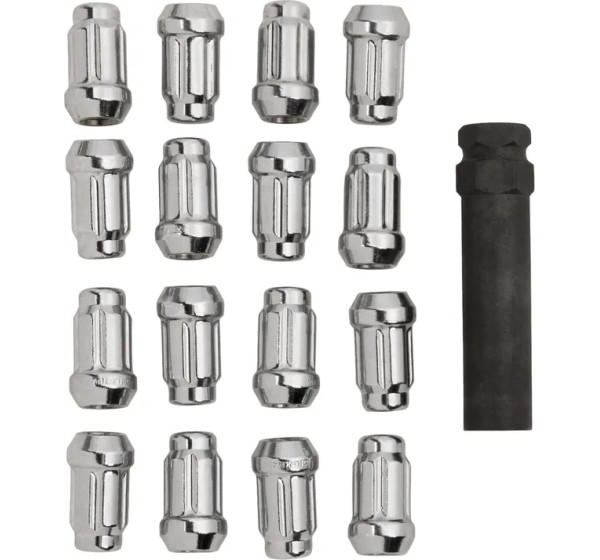 MOOSE OFFROAD Montagematerial & Zubehör - LUGNT 10MM SPLND CHR 16PK