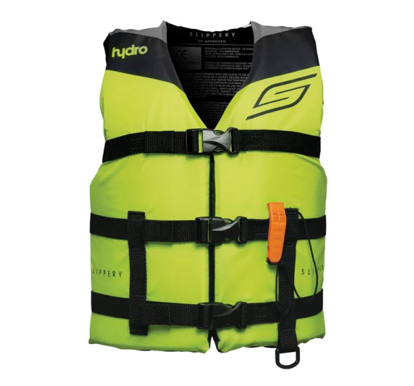SLIPPERY Schwimmwesten - VEST HYDR0 YTH LM/BK