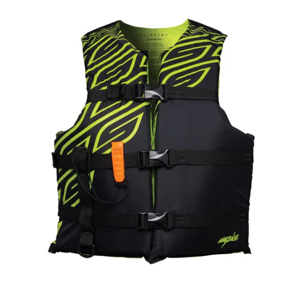 SLIPPERY Schwimmwesten - VEST IMPLS BK/LM UNVR