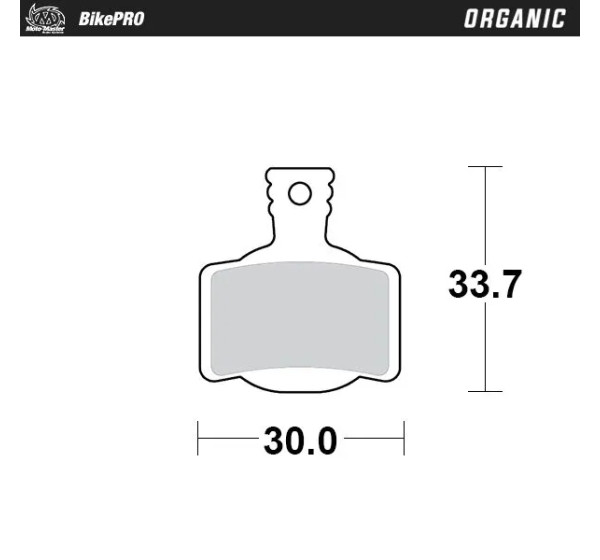 MOTO-MASTER Bremsbeläge - BRAKE PAD ORGANIC