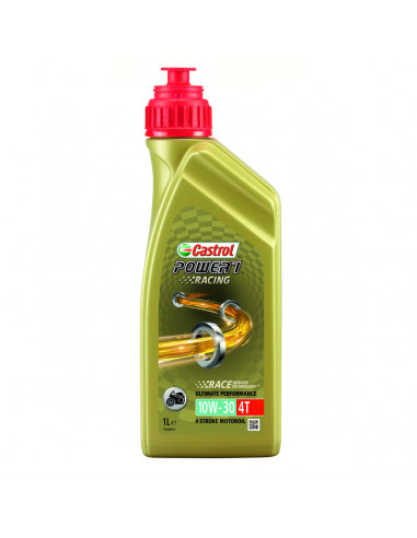 CASTROL POWER 1 RACING 4-TAKT SAE 10W30 TEILSYNTHETISCH 1 LITER