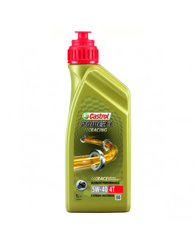 CASTROL POWER 1 RACING 4-TAKT SAE 5W40 TEILSYNTHETISCH 1 LITER