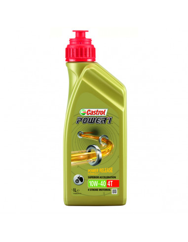 CASTROL POWER 1 4-TAKT SAE 10W40 TEILSYNTHETISCH 1 LITER Bild 2 CASTROL POWER 1 4-TAKT SAE 10W40 TEILSYNTHETISCH 1 LITER Bild 2
