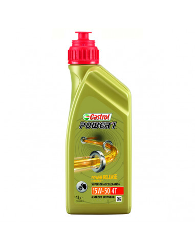 CASTROL POWER 1 4-TAKT SAE 15W50 TEILSYNTHETISCH 1 LITER