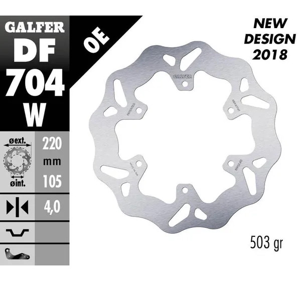 GALFER Bremsscheiben - Detailansicht