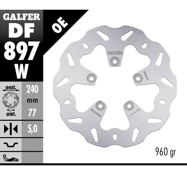 GALFER Bremsscheiben - Detailansicht