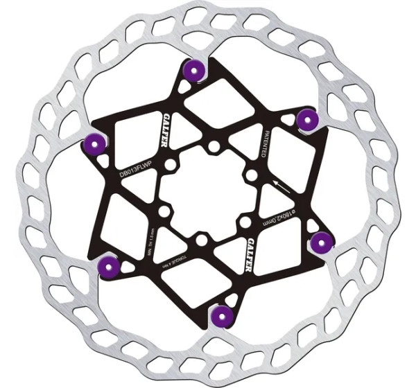 GALFER Bremsscheiben - DISC WAVE FLOAT 180X2.0MM PURP
