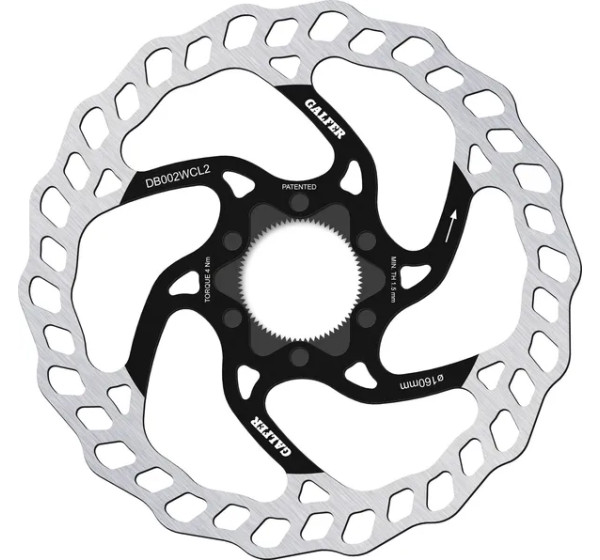 GALFER Bremsscheiben - DISC WAVE 160X2.0MM C-LOCK