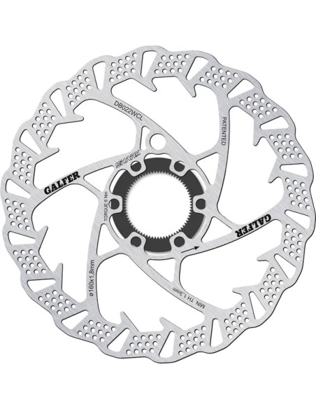 GALFER Bremsscheiben - DISC SHARK 160X1.8MM C- LOCK