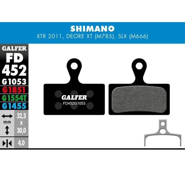 GALFER Bremsbeläge - BRAKE PAD PERFORMANCE