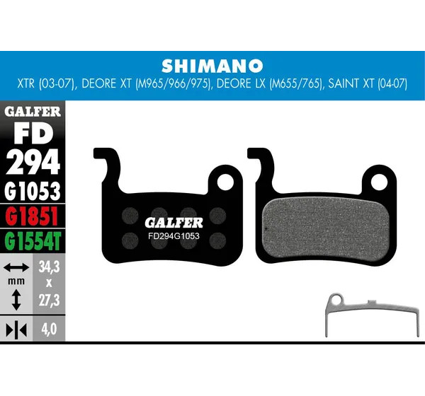 GALFER Bremsbeläge - BRAKE PAD PERFORMANCE