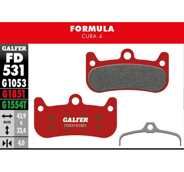 GALFER Bremsbeläge - BRAKE PAD ADVANCED