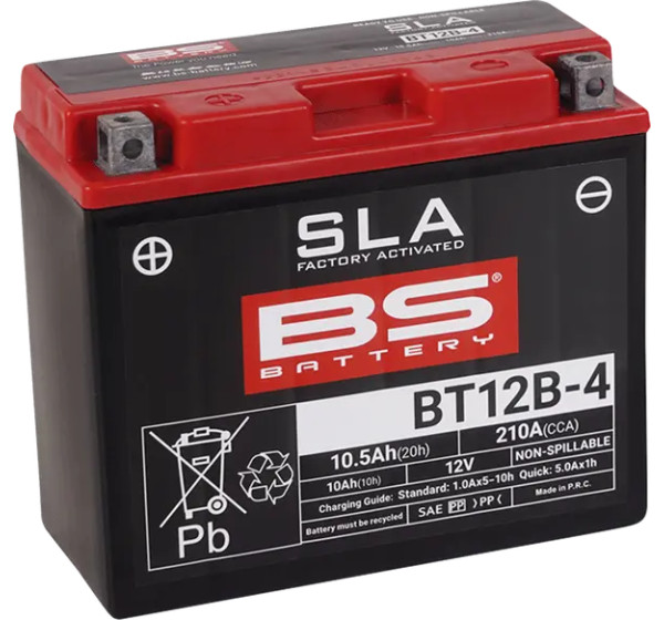 BS BATTERY Batterien für YAMAHA XVS 650 1997-2016