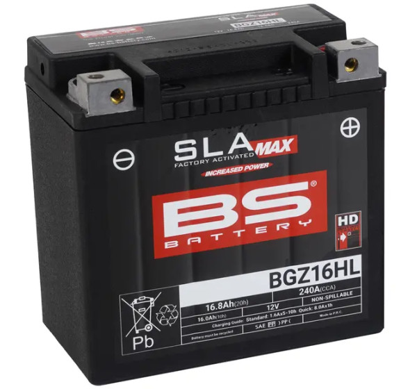 BS BATTERY Batterien für KAWASAKI KLR 650 1987-2007