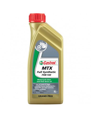 CASTROL MTX VOLLSYNTHETISCHES GETRIEBEÖL SAE 75W140 1 LITER Bild 2 CASTROL MTX VOLLSYNTHETISCHES GETRIEBEÖL SAE 75W140 1 LITER Bild 2