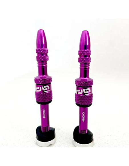 E*THIRTEEN Schlauchlosreifen & Zubehörteile - QUICKFILL VALVES 23-31MM PURPL