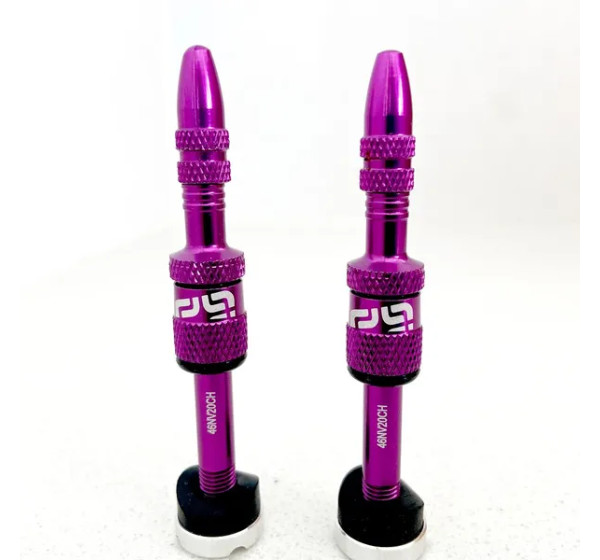 E*THIRTEEN Schlauchlosreifen & Zubehörteile - QUICKFILL VALVES 23-31MM PURPL