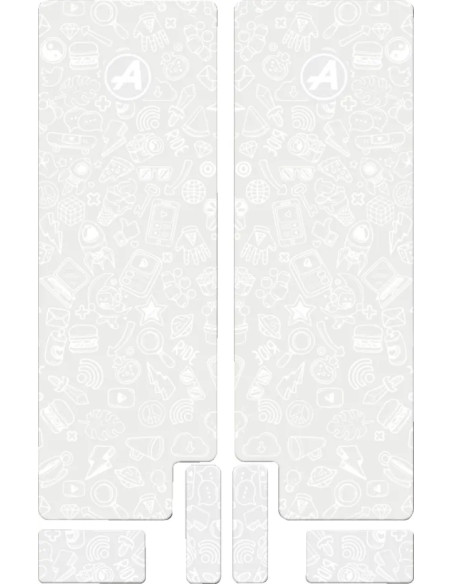 ALGIS Rahmenschutz - FORK DECAL WT ICON MAT