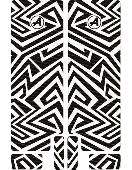 ALGIS Rahmenschutz - FORK DECAL TEXTURED BK LINES
