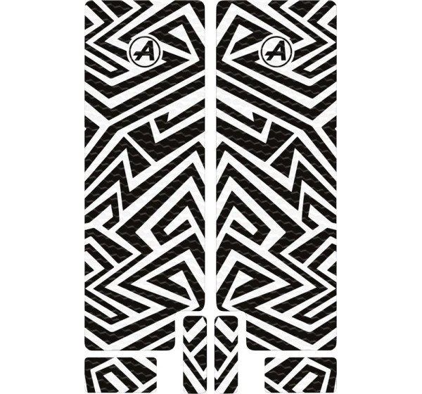 ALGIS Rahmenschutz - FORK DECAL TEXTURED BK LINES