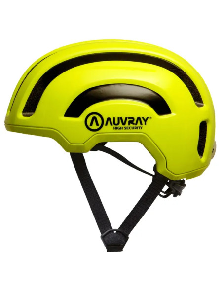 AUVRAY Open Face Helm - SAFE HELMET FLUO YW L