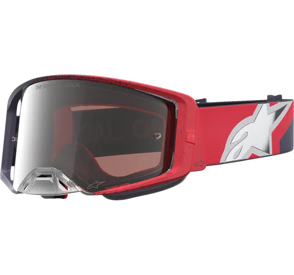 ALPINESTARS Motorradbrillen - GOGGLE SUPERTECH HITEN BLK RED
