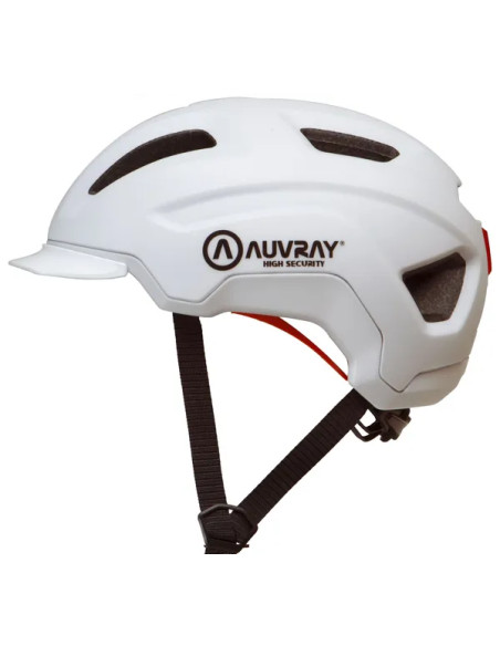 AUVRAY Open Face Helm - CITY HELMET WHITE L