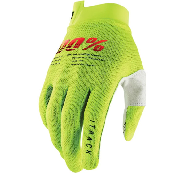 100% Handschuhe - GLOVE ITRACK F YL SM