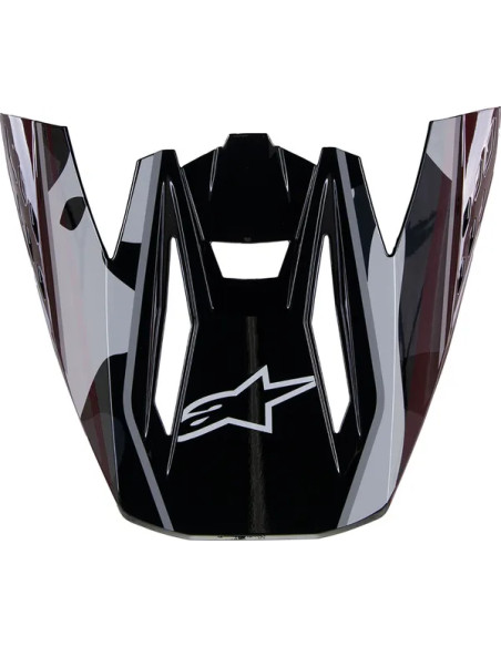 ALPINESTARS Visiere & Blenden - VISOR SM5 ROV2 GY/YLW