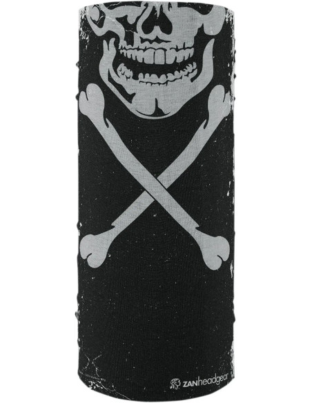 ZAN HEADGEAR Kopf- & Halsbedeckungen - MOTLEY TUBE SKULL XBONES