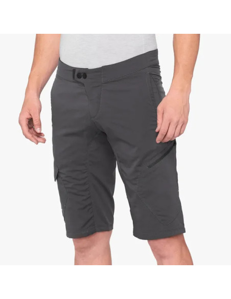 100% Hosen & Shorts - RIDECAMP SHORT CHARCO 28