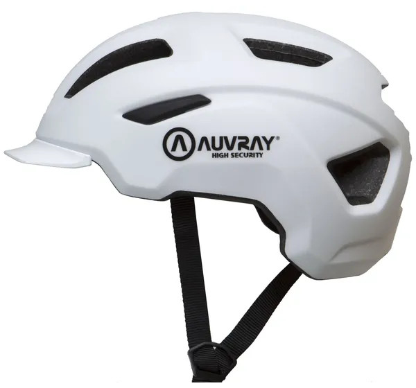 AUVRAY Open Face Helm - REFLEX HELMET WHITE L