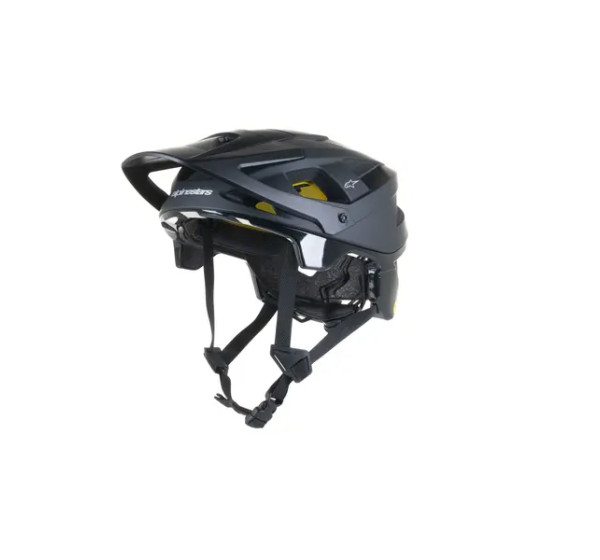 ALPINESTARS Open Face Helm - HELMET V-TECH SOLID BLACK MG M