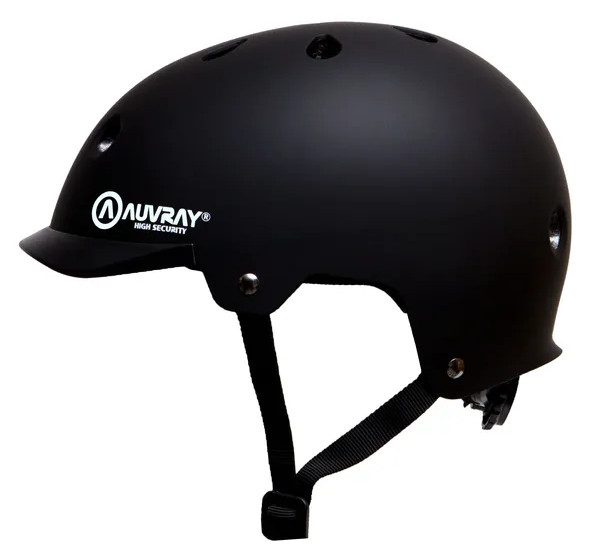AUVRAY Open Face Helm - URBAN HELMET BLACK L