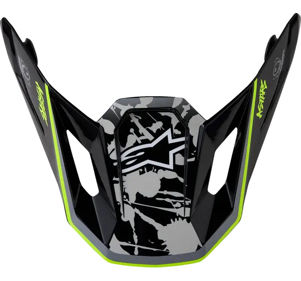 ALPINESTARS Ersatzteile - VISOR S-M7 BLASTER BK/GY/YL