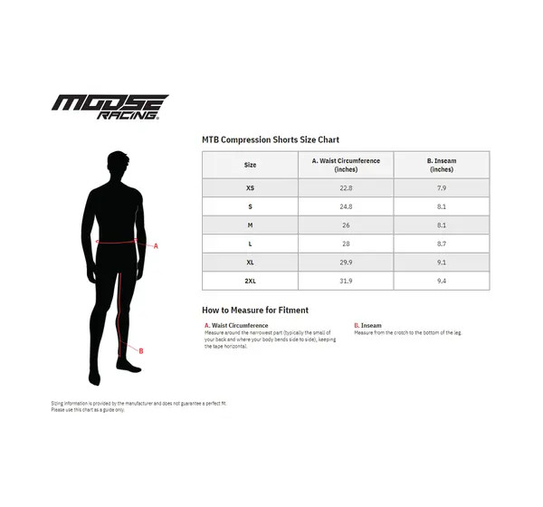 MOOSE OFFROAD Hosen & Shorts - Einbaubeispiel