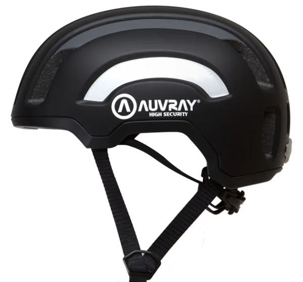 AUVRAY Open Face Helm - SAFE HELMET BLACK L